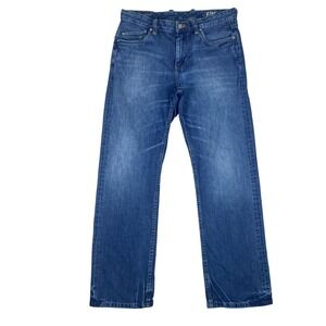 Tommy Bahama Jeans Standard Fit Mens 34x30 Blue Medium Wash Straight Leg Denim